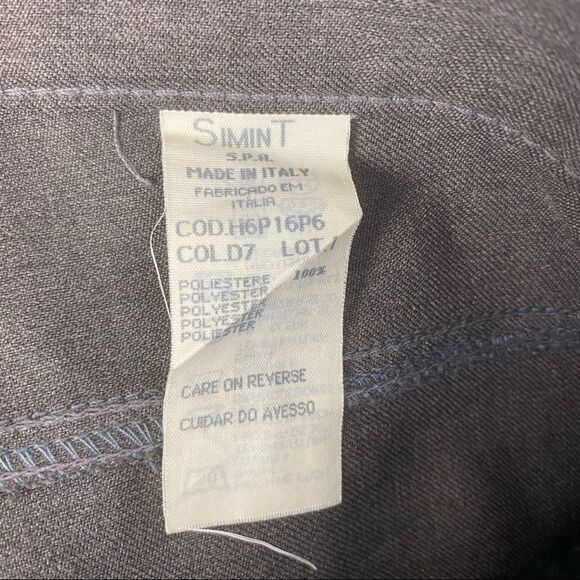 Giorgio Armani Jeans Brown High Waist Straight Leg Jeans 34 - Picture 6 of 11